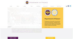 Desktop Screenshot of dof.gov.ph